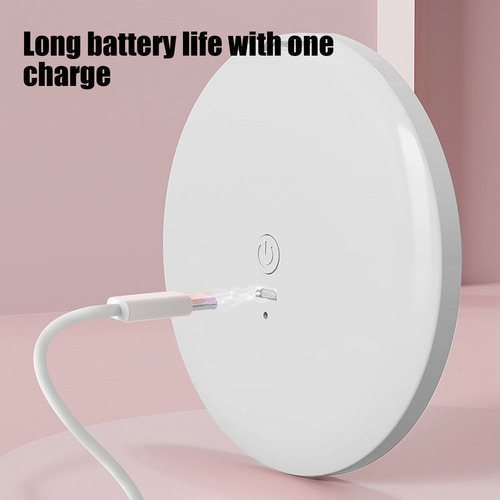 Espejo Compacto N Con Luz Led De Bolsillo Con Carga Usb