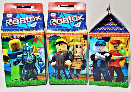 Kit Festa Básico 20 Lembrancinhas Personalizadas Roblox