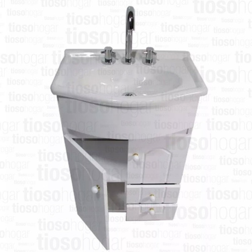 Combo Baño Completo Vanitory Inodoro Bidet Griferia Bañera