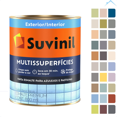 Tinta Epoxi Multissuperfícies Suvinil Lata 800ml