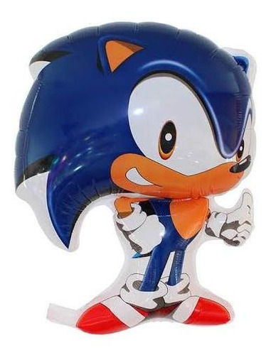 Sonic Paquete 5 Globos De Figura 