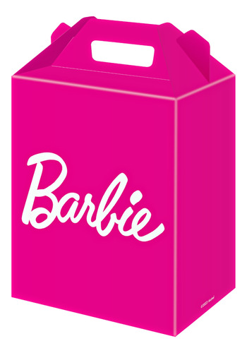 12 Cajitas Para Dulces Fiesta Barbie Brb0h1