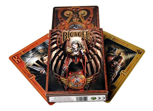 Naipes Bicycle Steampunk Anne Stokes Magia Poker Coleccionab