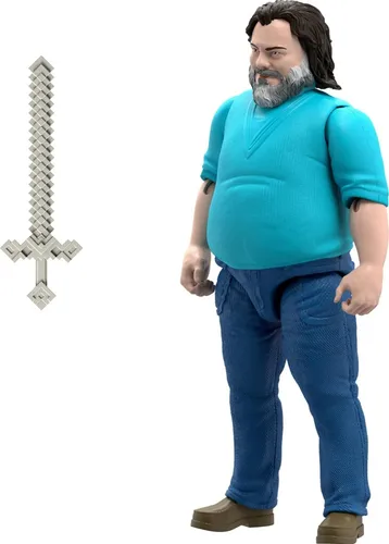 Mattel Minecraft Movie Figura De Acción Steve
