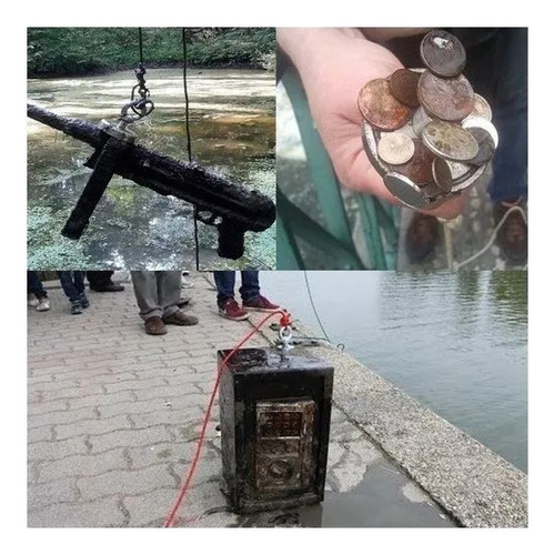 Para Kit De Pesca Con Detector De Imán De Metal De Neodimio