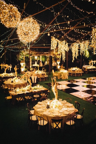 Imagen 6 de 10 de Serie Navideña Led Vintage 10 Mt Luz Calida O Fria P Eventos