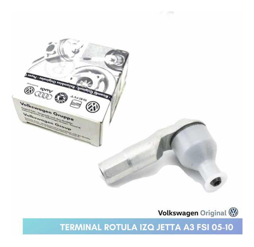 Terminal Rotula Izq Jetta A3 Fsi 05-10 Volkswagen Original