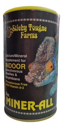 Pangea Miner-all Suplemento De Calcio Y Minerales Reptil 6oz