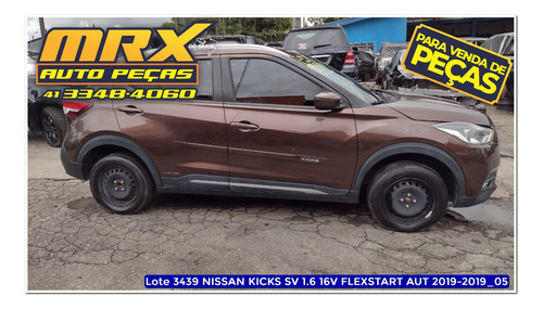Sucata Nissan Kicks Sv 1.6 16v Flexstart Aut 2019 Pecas