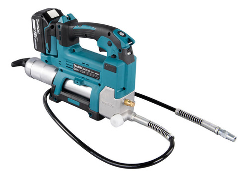 Kit Makita Dgp180z-3 Llave Impacto + Engrasadora +2bat+ Carg Turquesa