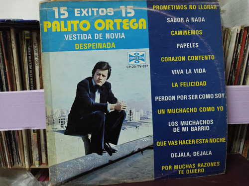 Palito Ortega 15 Éxitos Vinilo,lp,acetato Oferta1