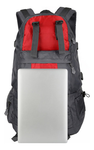 Zh Mochila De Viaje De Gran Capacidad De 50 Litros Con