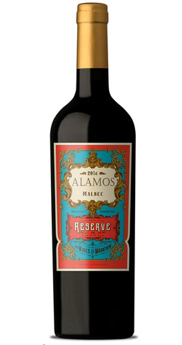 Vino Álamos Reserva Malbec Caja 6x750ml