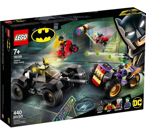 Lego Batman - Perseguição Do Triciclo Do Joker - 76159