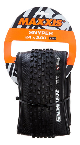 Maxxis Snyper Plegable Doble Compuesto Neumatico - Negro, 24