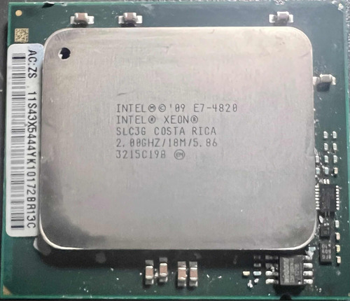 Procesador Intel Xeon E7 4820 Servidor