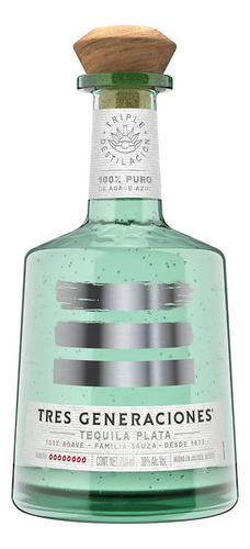 Pack De 2 Tequila Tres Generaciones Plata 700 Ml