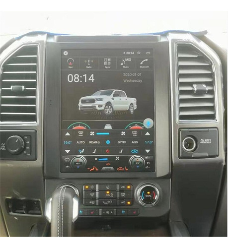 Estéreo Pantalla Android Carplay Para Ford F150 15-2021 Gps
