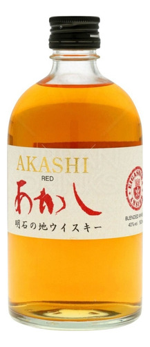 Whisky Akashi Red Mezclado 500ml...envío24hrs