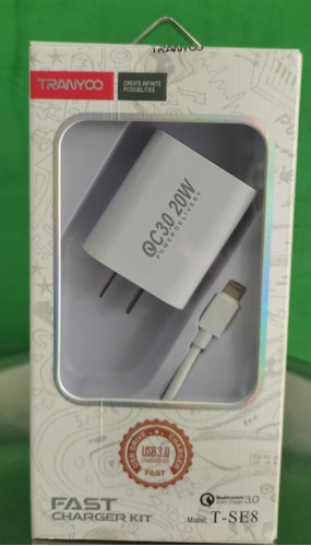 Cargador & Cable Para iPhone De 20w Tranyoo *itech Shop