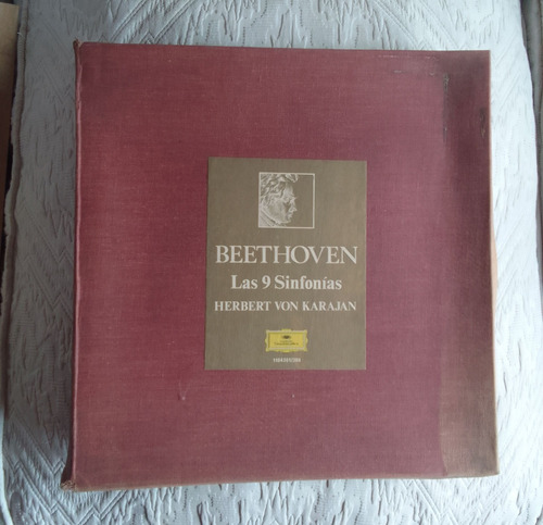 Las 9 Sinfonias De Beethoven Por Herbert Von Karajan. 