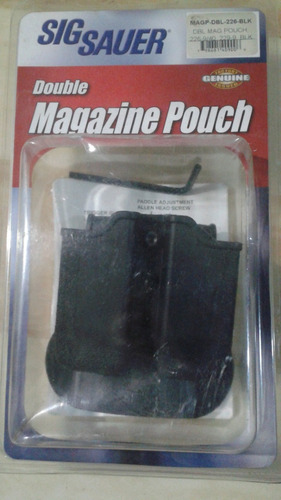 Imagen 3 de 3 de Porta Cargador Doble Para Sig Sauer (original)