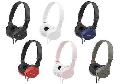 Audifonos  Sony Mdr- Zx300   Blancos Original Y Azul