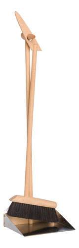 Set De Escoba Y Recogedor De Acero Inoxidable Redecker
