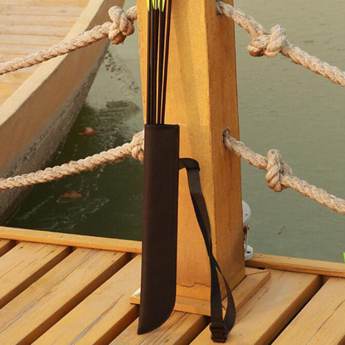 Portable Arquería Flecha Arco Soporte Lateral Bolsa