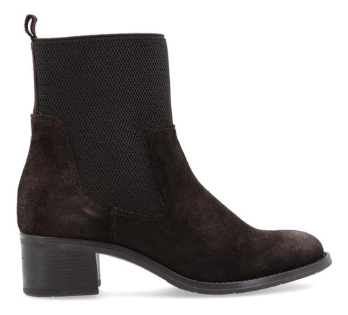 Botin Pasqualini Demi Chocolate Para Dama