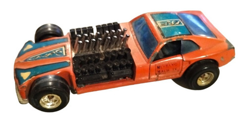 Carro De Juguete Vintage Politoys M27 Mustang Mach Iv 70s