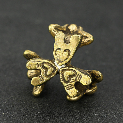Estatuilla De Estatuas Fengshui Chino Dorado Para