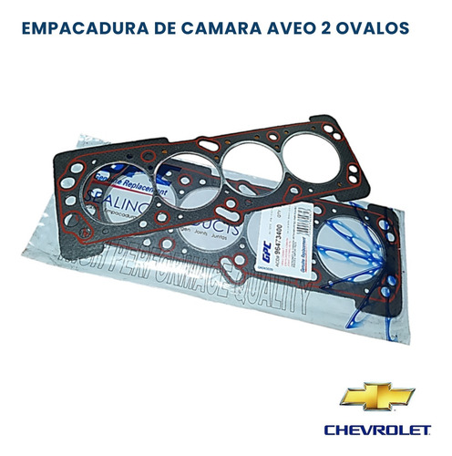 Empacadura De Camara Chevrolet Aveo 2 Ovalo Modelo Nuevo