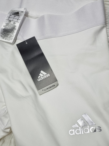 Pantalón De Comprenssion adidas De Hombre Talle L Blanco