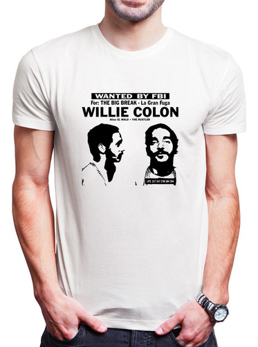 Polo Varon Willie Colon (d1694 Boleto.store)