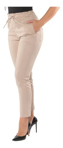 Calça social hotsell cós alto
