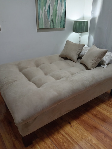 Futón Reclinable 3 Cuerpos Elemental.home Felpa