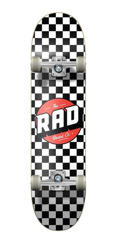 Skate Completo Rad Checkers (varias Medidas, Varios Diseños)