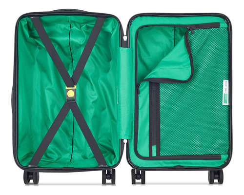Valija De Cabina 55 Cm. Now Hardside Benetton By Delsey Color Rosa
