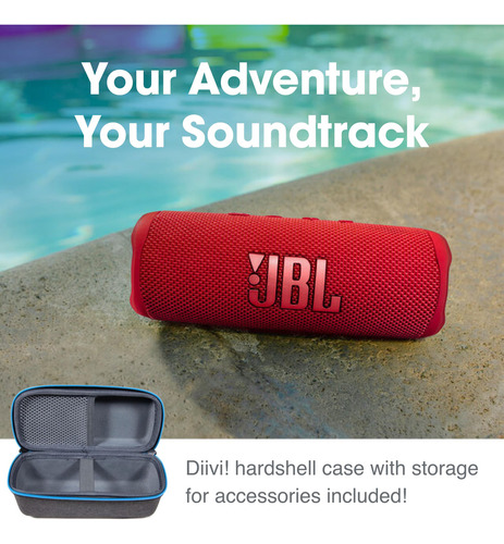 Altavoz Bluetooth Jbl Flip 6 Resistente Al Agua Con Divvi! F