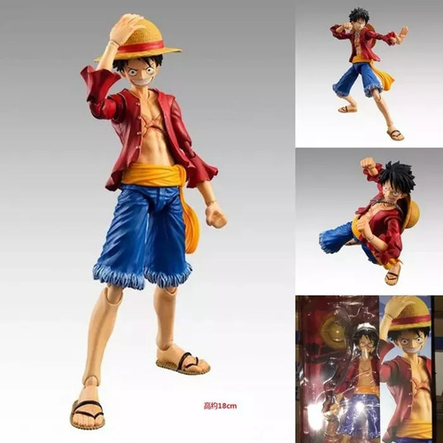 // S Coleção De Bonecos De Ação Anime One Piece D. Luffy,1