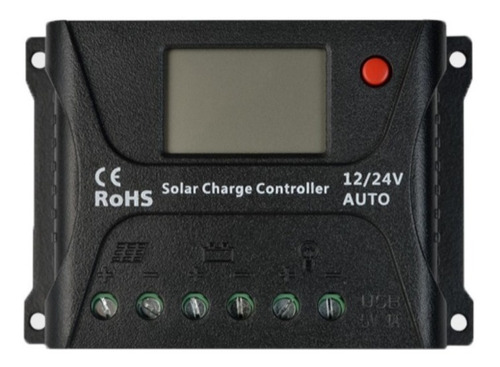 Controlador Carga Solar 40a 12/24v