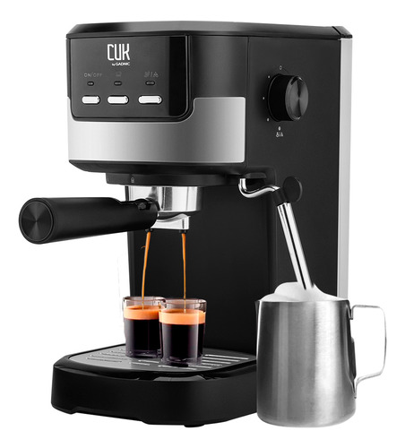 Cafetera Gadnic Simple O Doble Variedad Café Barista En Casa Color Negro