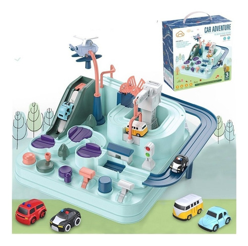 Coches Juguetes De Pista De Tren For Niños Montessori Coche