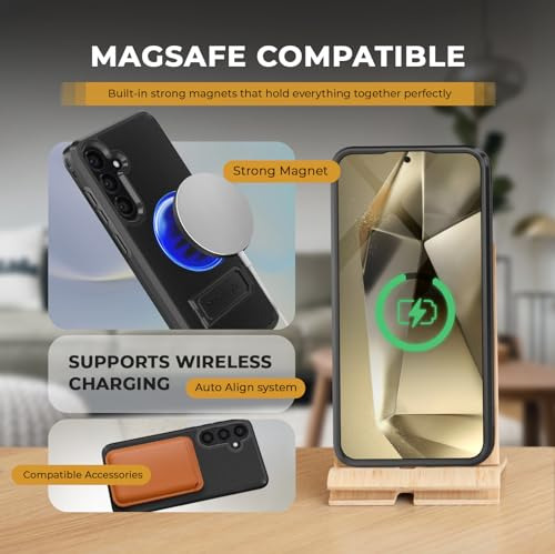 Funda Para Galaxy S24 Plus Negro 6.6 PuLG Material