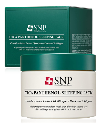 Snp Cica - Mascara Facial De Gel Para Dormir De Pantenol Dur