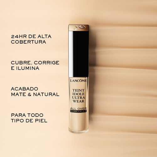 Lancôme Corrector Líquido Teint Idole Ultra Wear Matte 24h 01 Beige Albatre