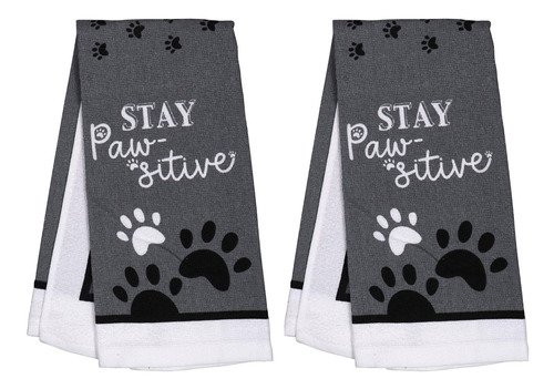 Stay Paw-sitive Paw Print Coleccion Amante Mascota Impresion