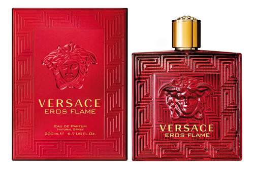Perfume Versace Eros Flame 200ml. Para Caballeros Original 