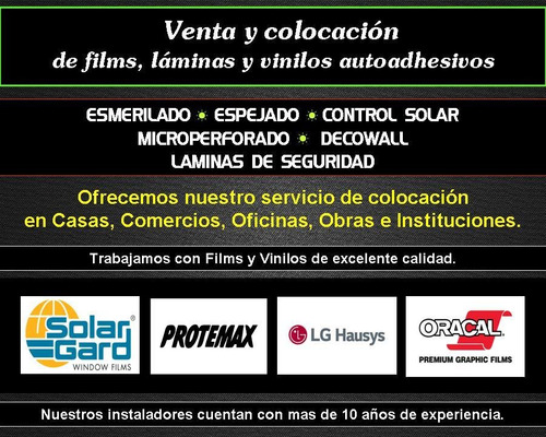 Microperforado Para Vidrios S/impresión X 1 M2 Blanco